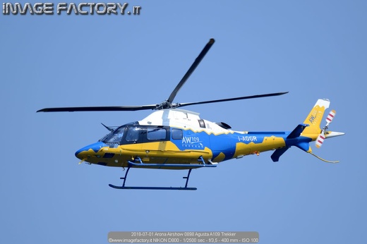 2018-07-01 Arona Airshow 0898 Agusta A109 Trekker